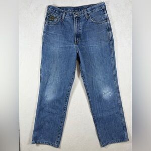 Cinch Men’s Western Bootcut Jeans 33W Relaxed Fit Blue Jeans